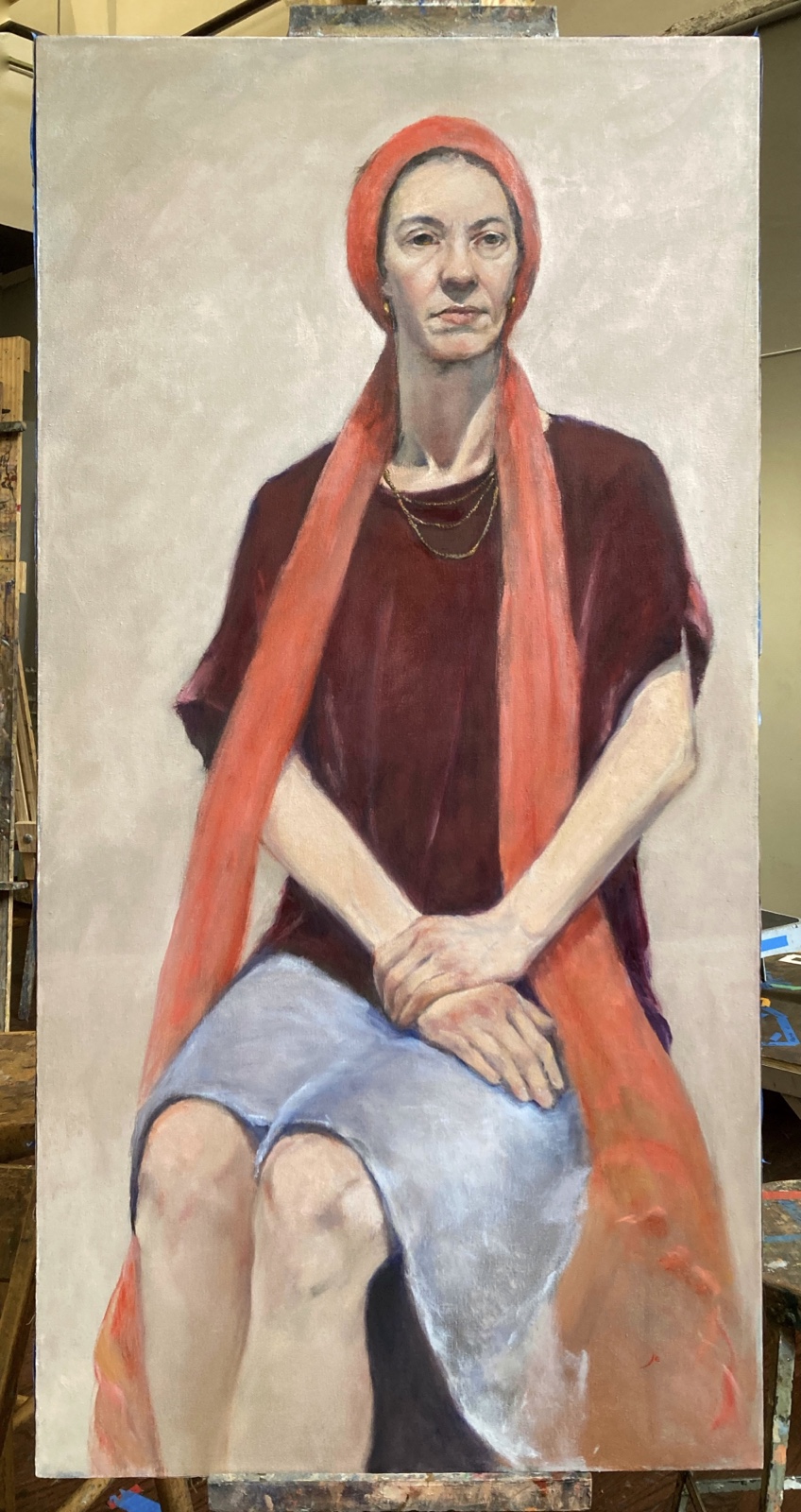 Contemporary Realism Painting by Je, a Figurative Artist based in NYC